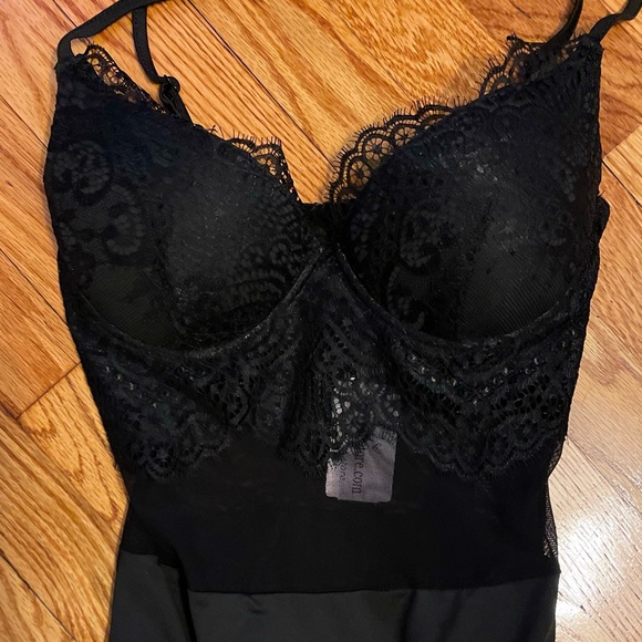 Black Lace Bodysuit - Picture 3 of 3